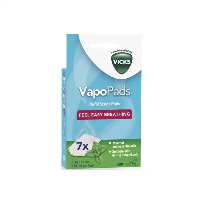 Vicks VapoPads 7 recharges parfumees au menthol