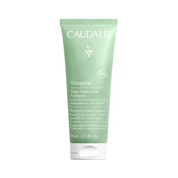 VINOPURE GELÉE NETTOYANTE PURIFIANTE BIO 75ML CAUDALIE