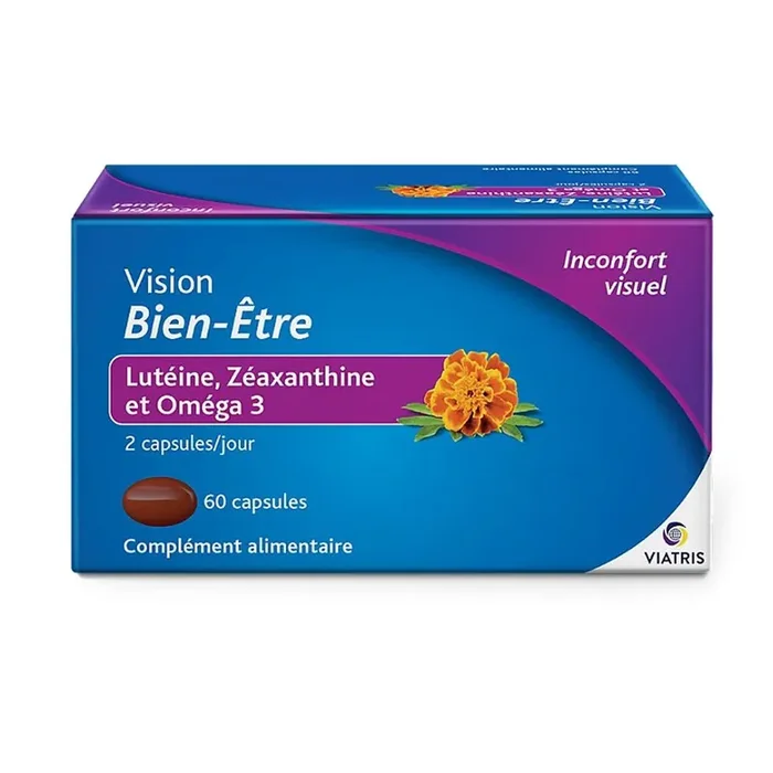 Vision Bien-être – Inconfort visuel – 60 capsules