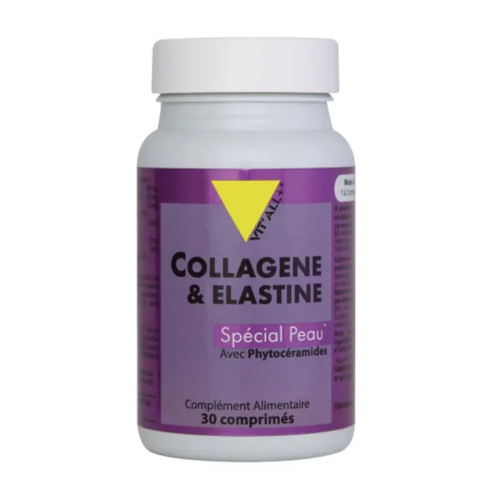 Vit‘all+ Collagène & Élastine 30 comprimés