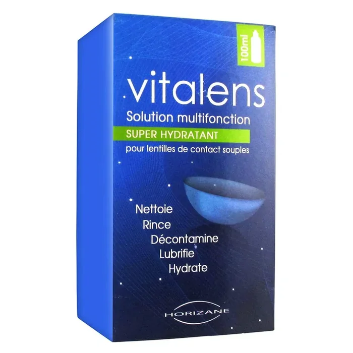 Vitalens solution multifonction lentilles contact souples 100ml