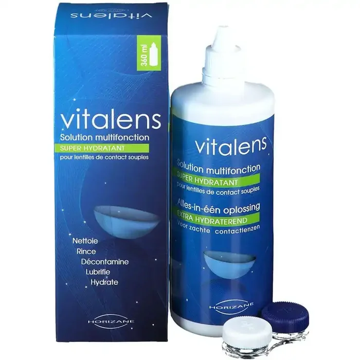 Vitalens solution multifonction lentilles contact souples 360ml