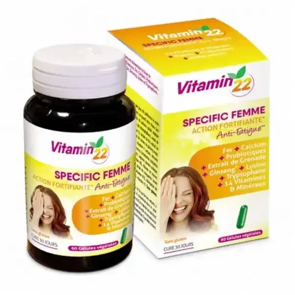 Vitamin22 Specific Femme Gélules x 60