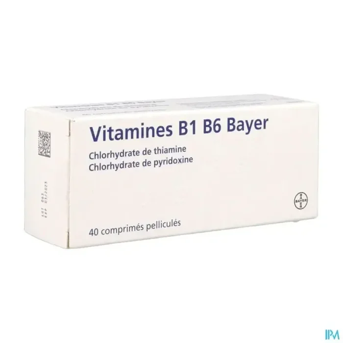Vitamine b1 b6 bayer comprimé 40