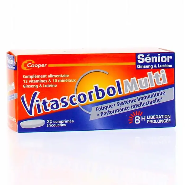 VITASCORBOL MULTI SENIOR 30 COMPRIMES COOPER