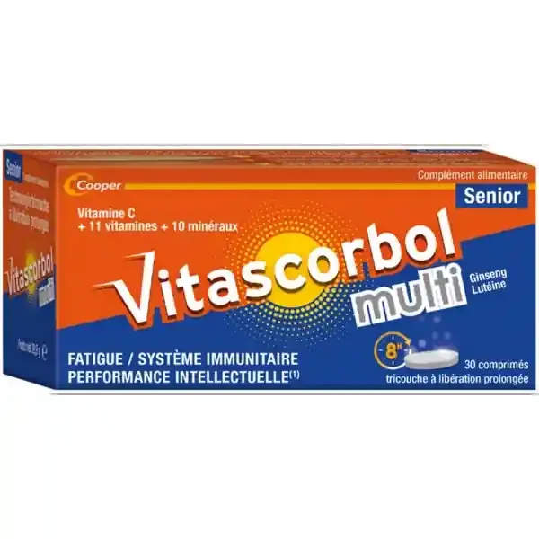 Vitascorbol Multi Sénior x 30