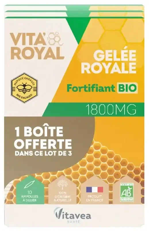 Vitavea Gelée Royale Offre Promo