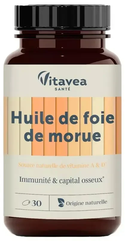 Vitavea Huile de Foie de Morue 30 Unités