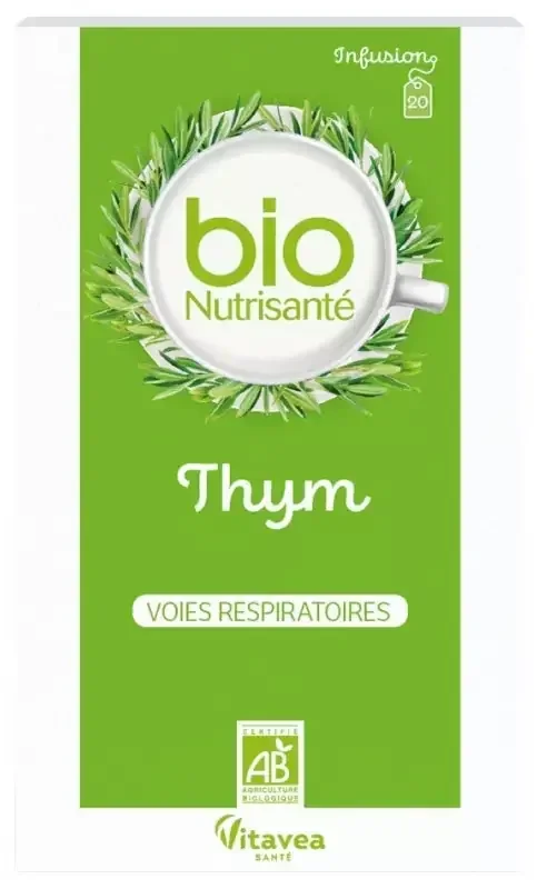 Vitavea Infusion Thym Bio 20 sachets