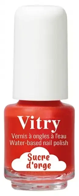 Vitry Vernis à Ongles à l‘Eau Mini 4 ml – Couleur Sucre d‘orge