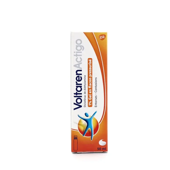 VOLTARENACTIGO 1% GEL 50ML FLACON PRESSURISÉ NOVARTIS