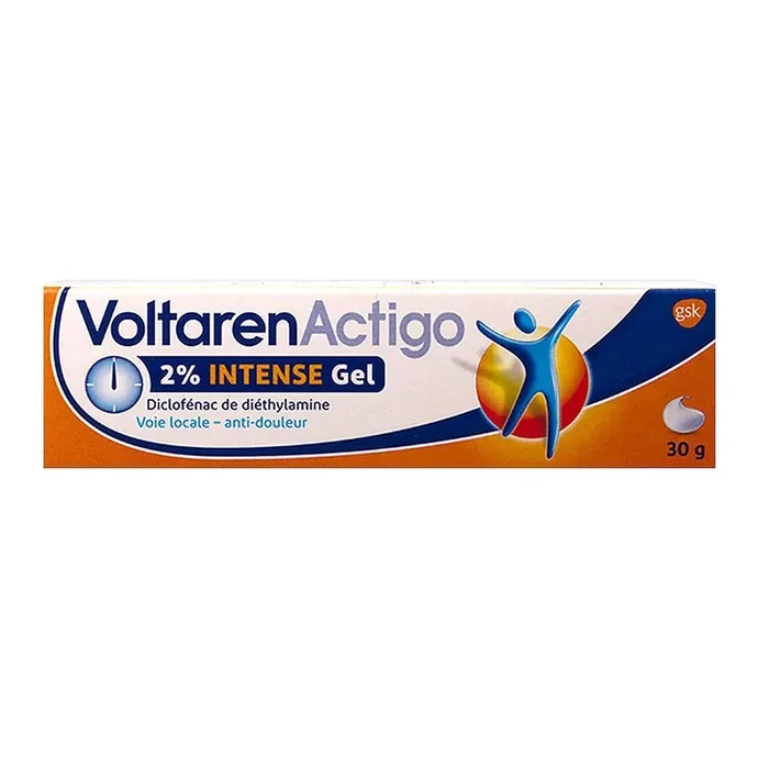 Voltarenactigo 2% Intense Gel – Anti-douleur – Tube 30g