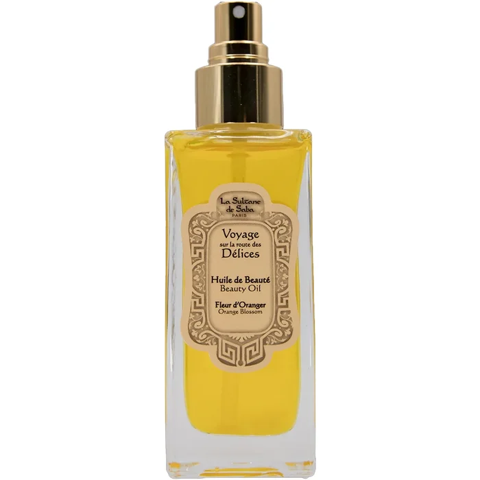 Voyage sur la Route des Délices – Huile de Beauté – Fleur d’Oranger – 200 ml
