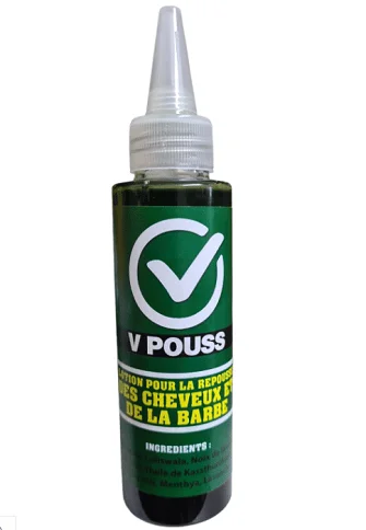 VPouss Lotion pour la repousse de cheveux et la barbe 100ml