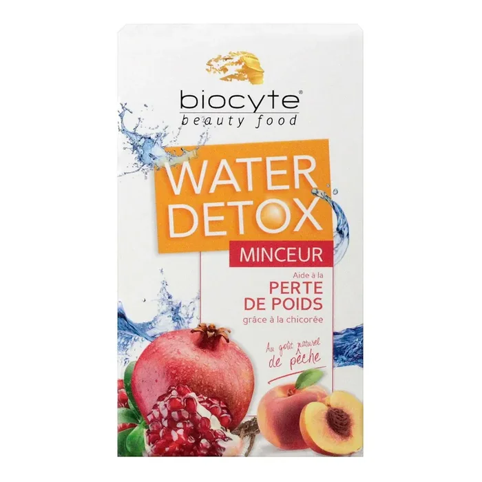 Water detox minceur pêche 28x4g
