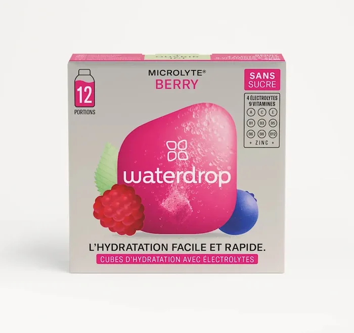 Waterdrop microlyte berry x12 cubes