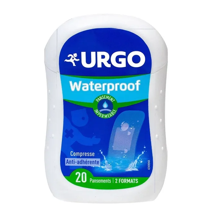 Waterproof – Pansements Transparents – Boîte de 20