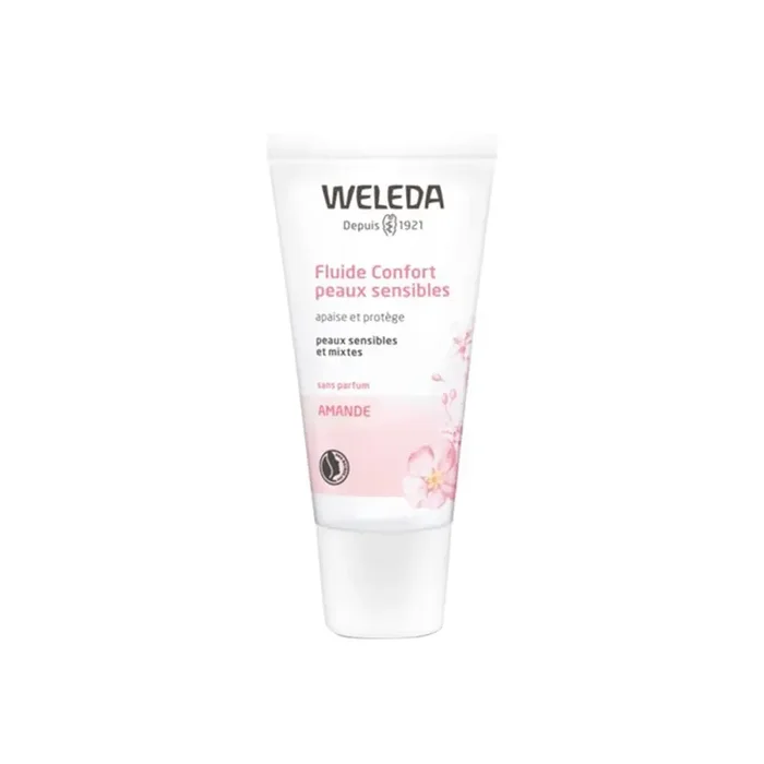 Weleda amande fluide confort peaux sensibles 30ml