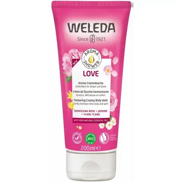 Weleda Aroma Shower Love Crème de Douche Harmonisante Bio 200 ml