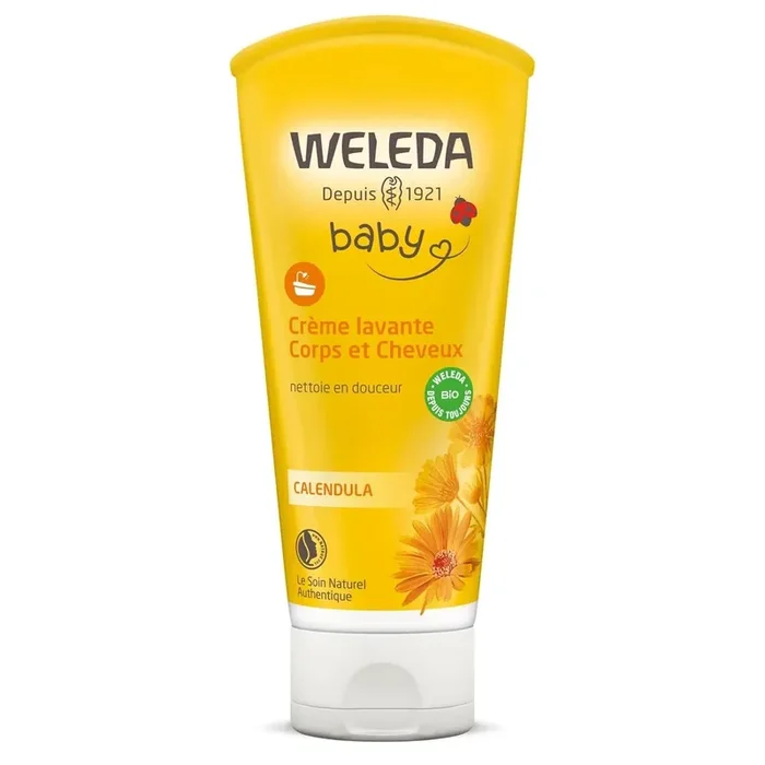 WELEDA Baby Crème lavante Corps & Cheveux au Calendula