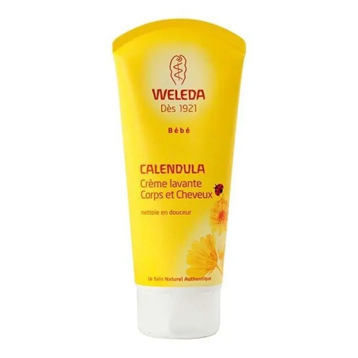 Weleda Bébé Crème Lavante Corps et cheveux au calendula 200 mL