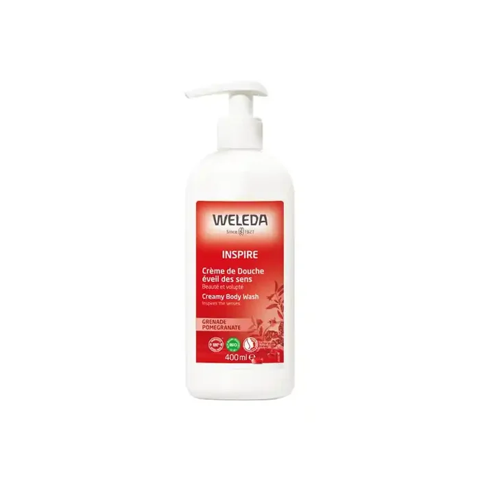 Weleda Inspire creme de douche eveil des sens a la grenade bio 400ml