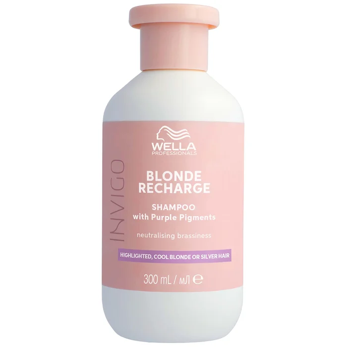 Wella Professionals Care Invigo Blonde Recharge Shampooing 300 ml