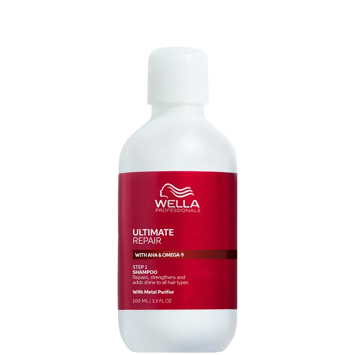 Wella Professionals Care Ultimate Repair Shampooing pour Cheveux Abîmés 100 ml