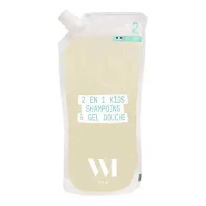 WHATMATTERS 2 EN 1 KIDS SHAMPOING & GEL DOUCHE ECO RECHARGE 570ML