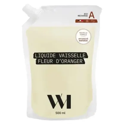 WHATMATTERS LIQUIDE VAISSELLE FLEUR D‘ORANGER ECO RECHARGE 500ML