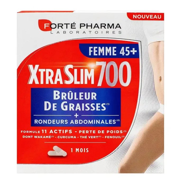 XtraSlim 700 120 femme 45+ brûleur de graisses 120 gélules