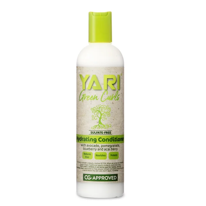 Yari Green Curls Après-shampooing hydratant sans sulfate 355 ml