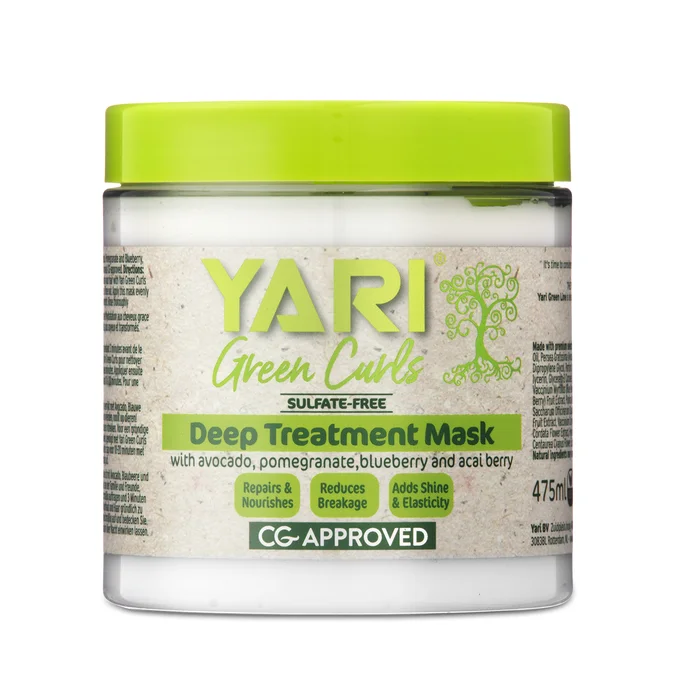 Yari Green Curls Masque de traitement en profondeur 475 ml