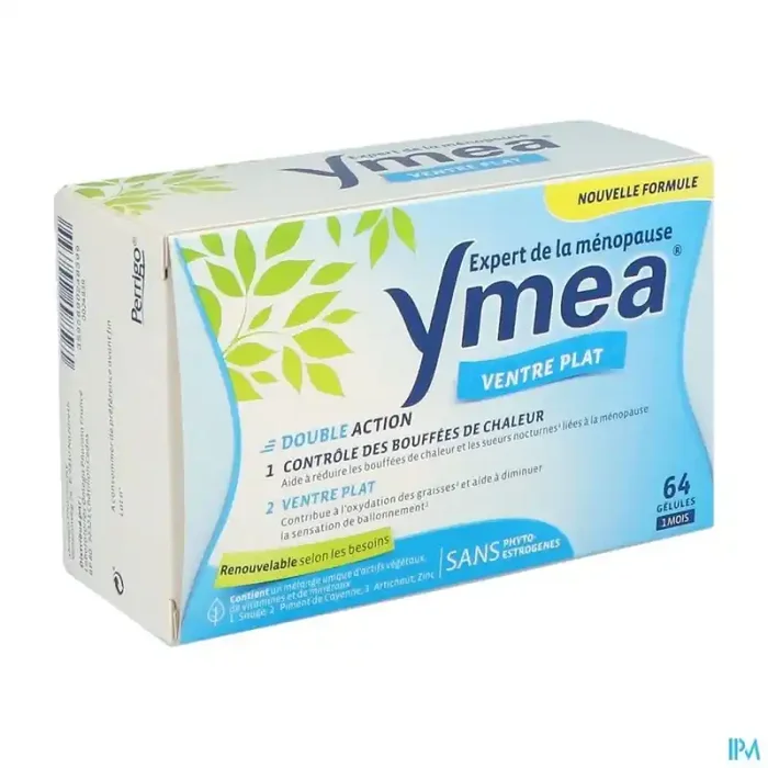 Ymea menopause ventre plat gelule 64