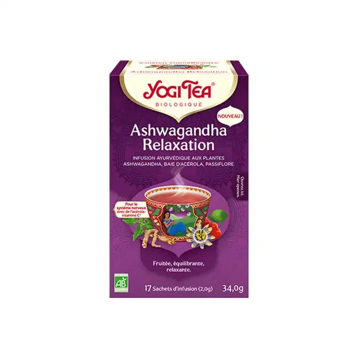 Yogi Tea Ashwagandha Relaxation bio 17 sachets 34gr
