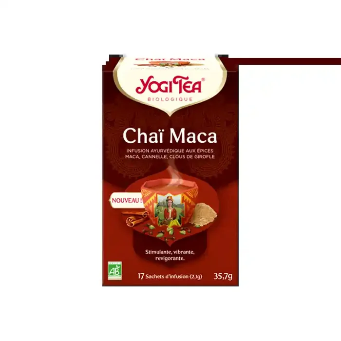 Yogi Tea bio chai maca 17 sachets 35g