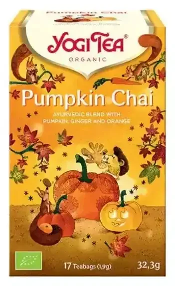 Yogi Tea Pumpkin Chai Bio 17 Sachets de 1,9 g