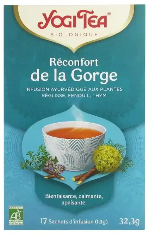Yogi Tea Réconfort de la Gorge
