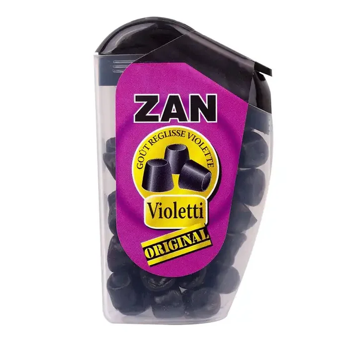Zan pastilles goût réglisse violette