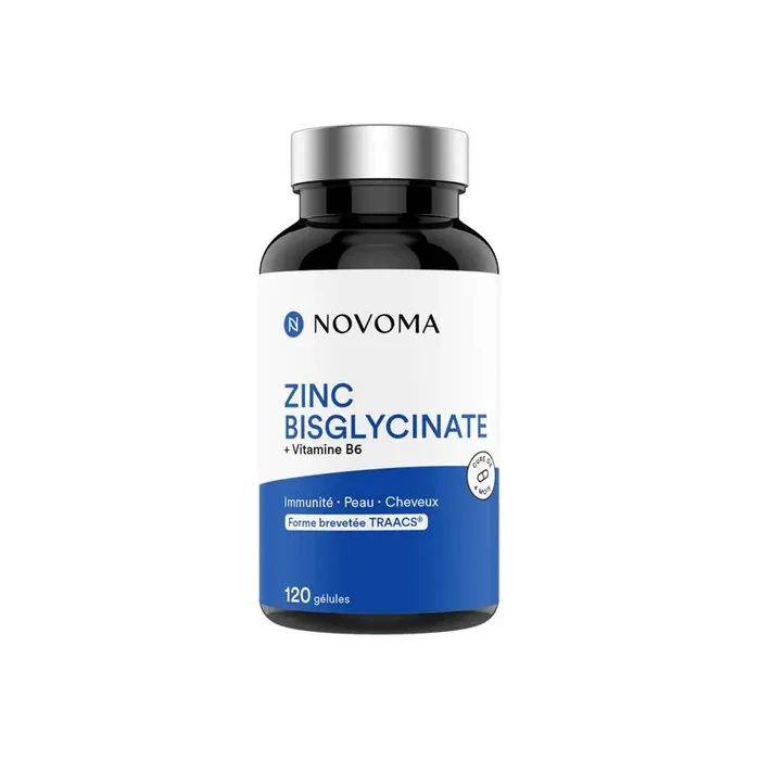 ZINC BISGLYCINATE 120 GELULES NOVOMA