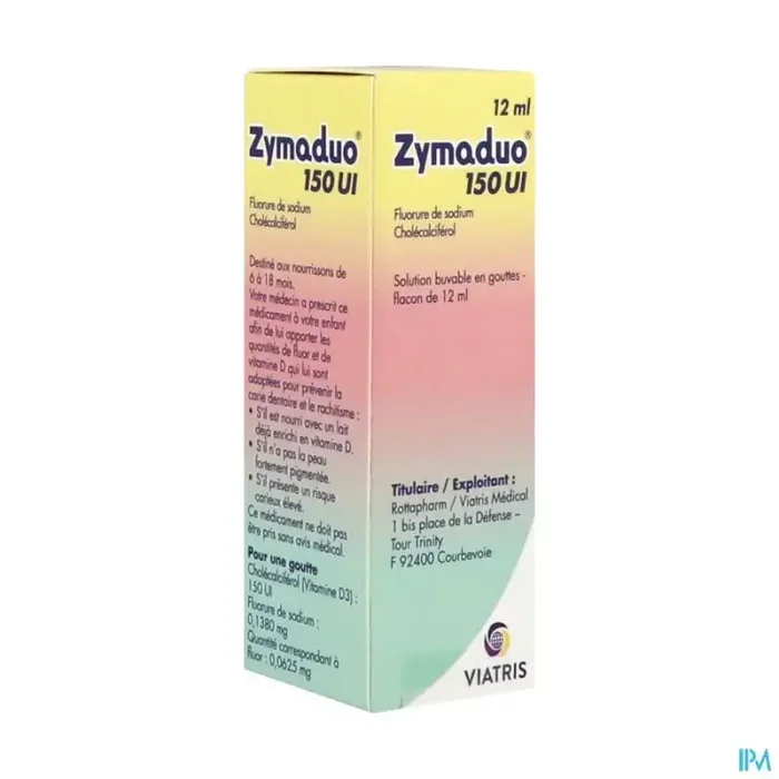 Zymaduo 150ui solution buvable gouttes 12ml