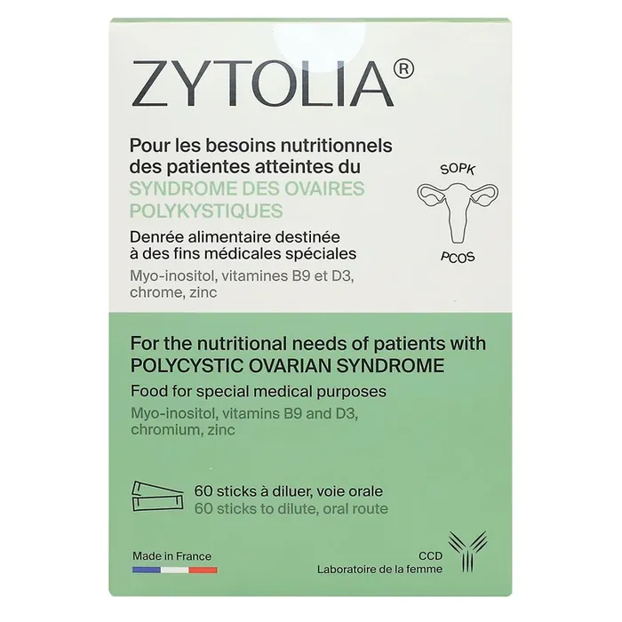 Zytolia syndrome des ovaires polykystiques 60 sticks
