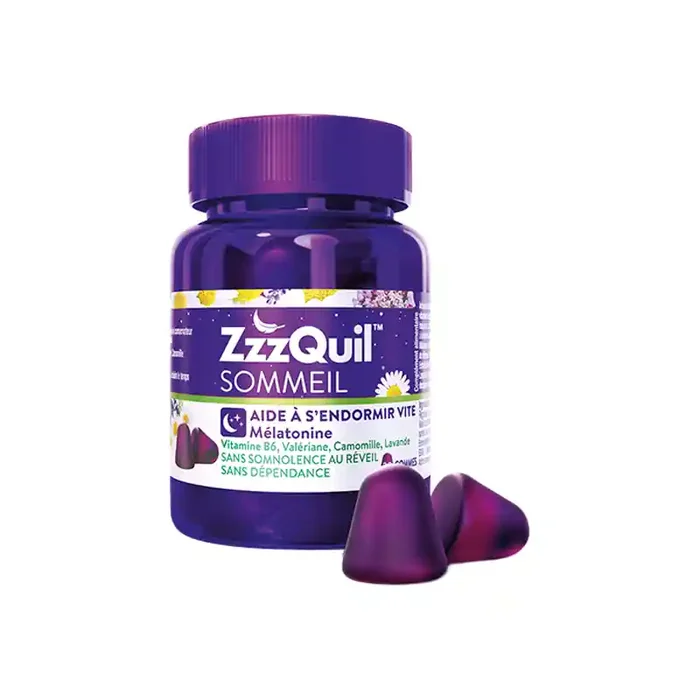 Zzzquil sommeil 60 gommes